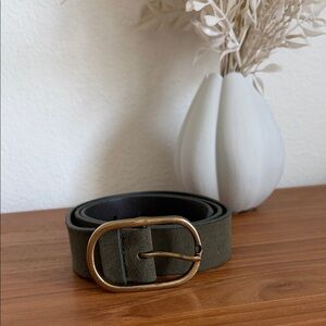 Anthropologie Suede Belt
